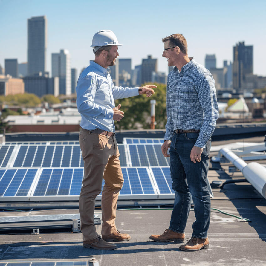 solar panel installation company